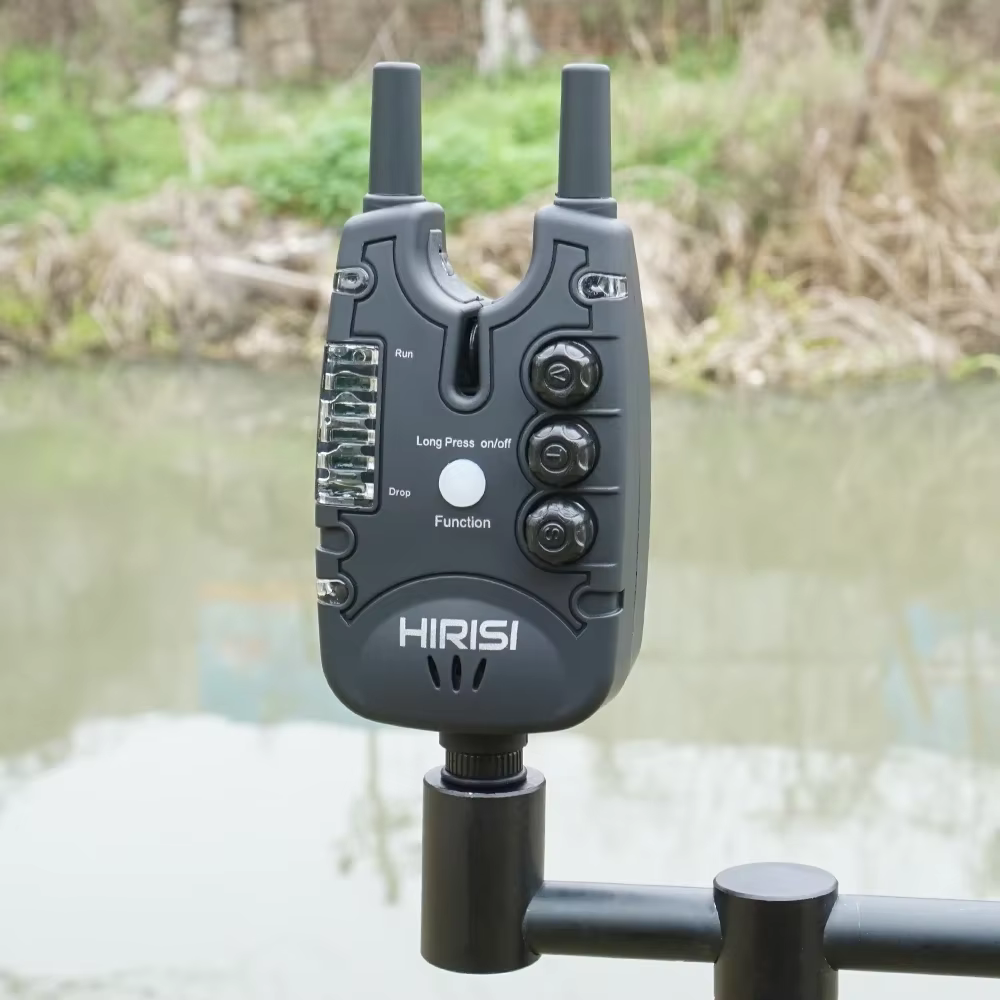 Alertas de Mordida para Pescar Carpa Hirisi con LED, Ajuste de Volumen, Tono y Sensibilidad B150 — imagen 4