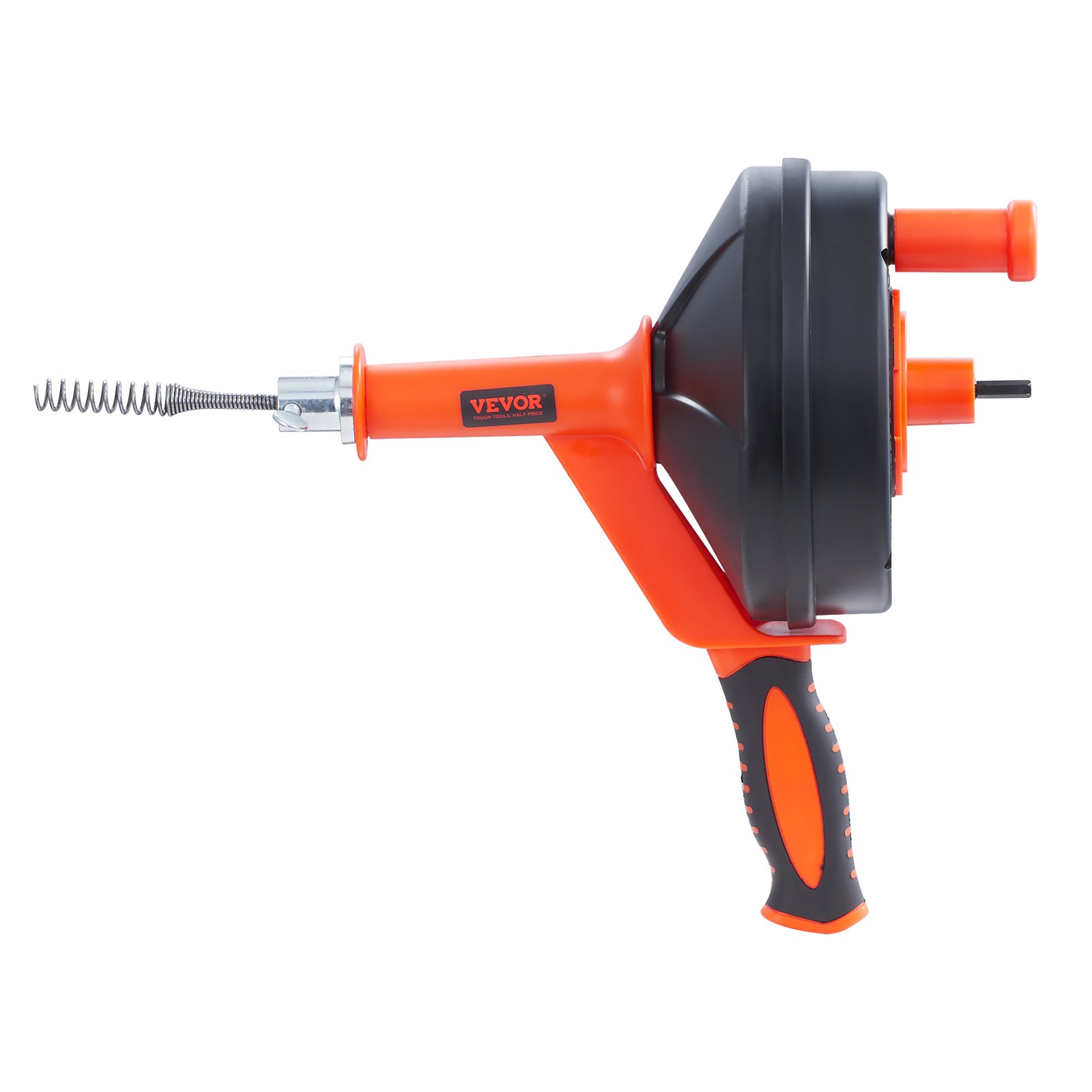 Drain Auger 25Ft, Plumbing Snake With Drill Attachment, Plumbers Snake Drain Clog Remover For Kitchen Bathroom Shower Sink With Protective Hose And Gloves — image 2