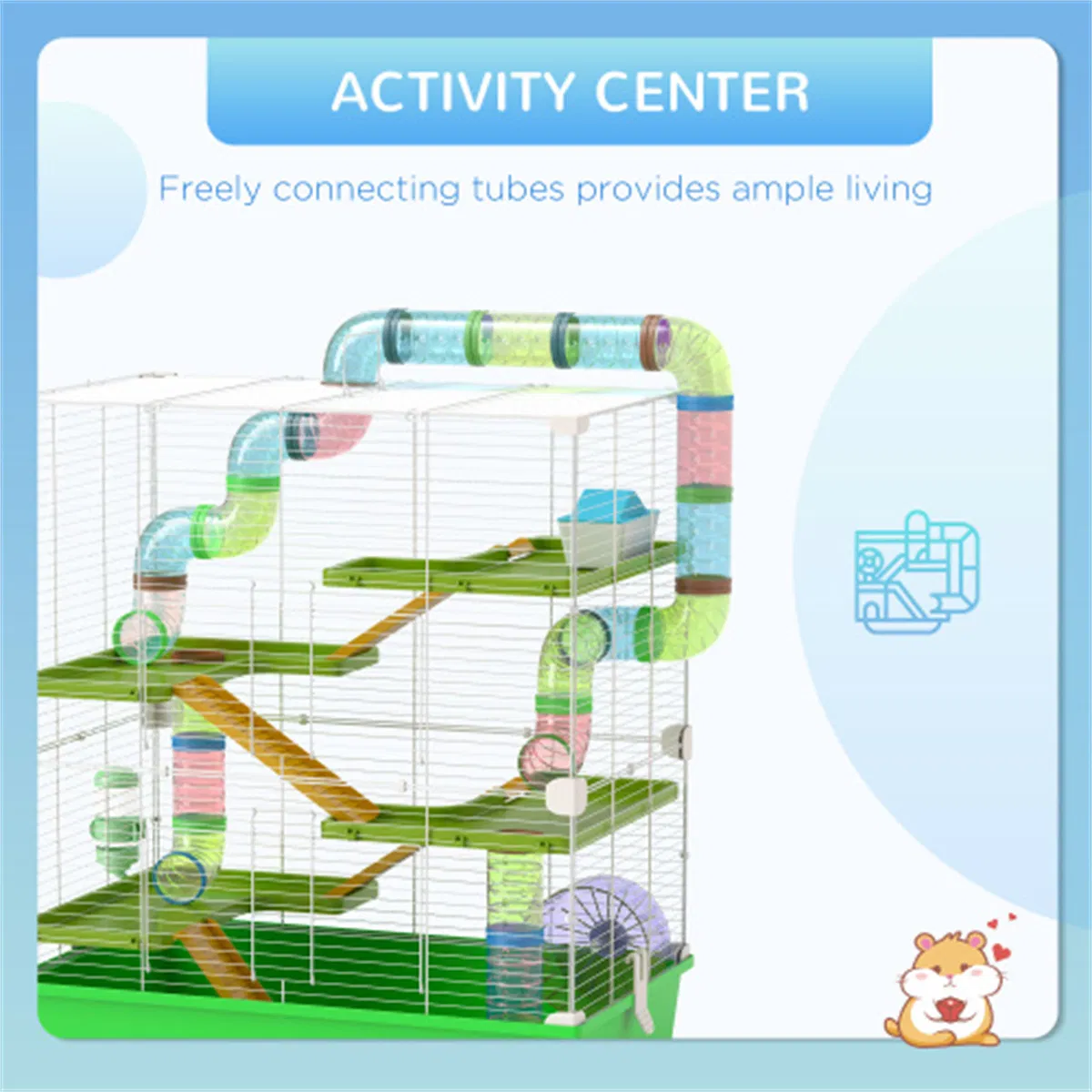 Hamster Cage, pet Cage — image 3