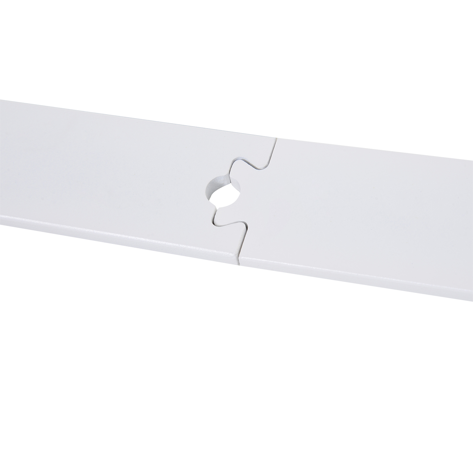 Kit de montaje para puertas correderas interiores rústicas - Blanco (6 piezas) — imagen 6