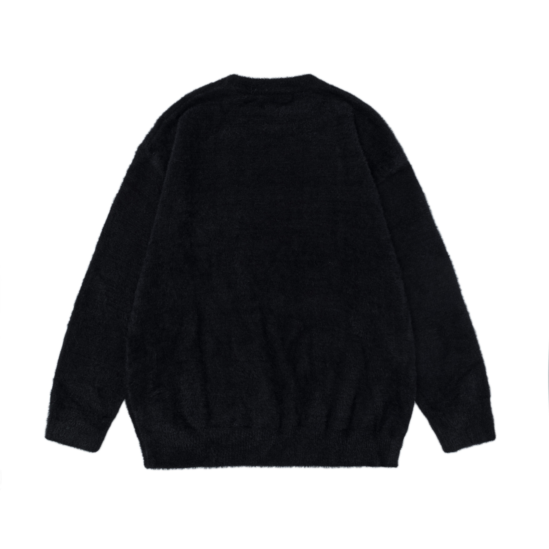 Colorful teddy bear jacquard sweater — imagen 5
