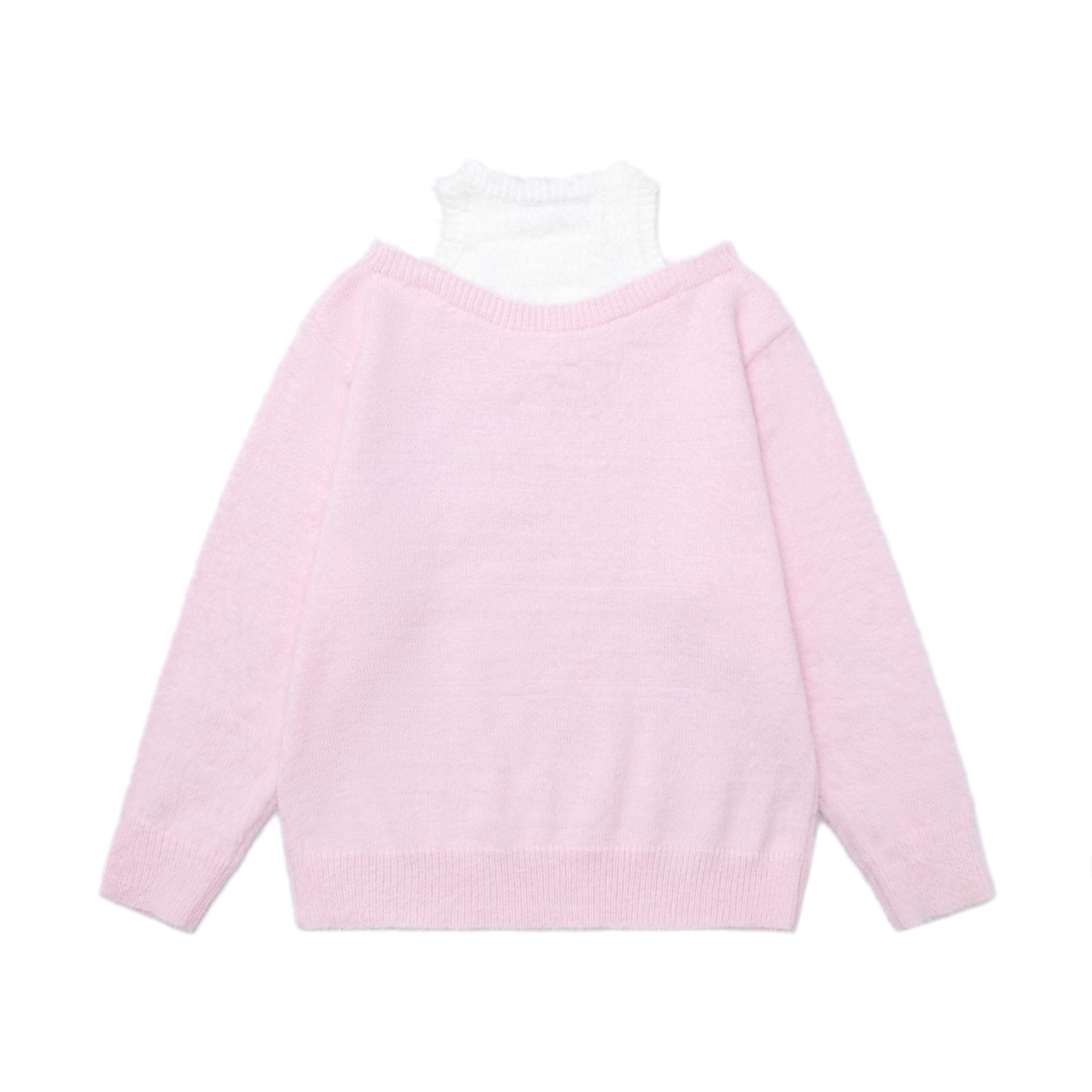 Off shoulder cat butterfly sweater — image 5