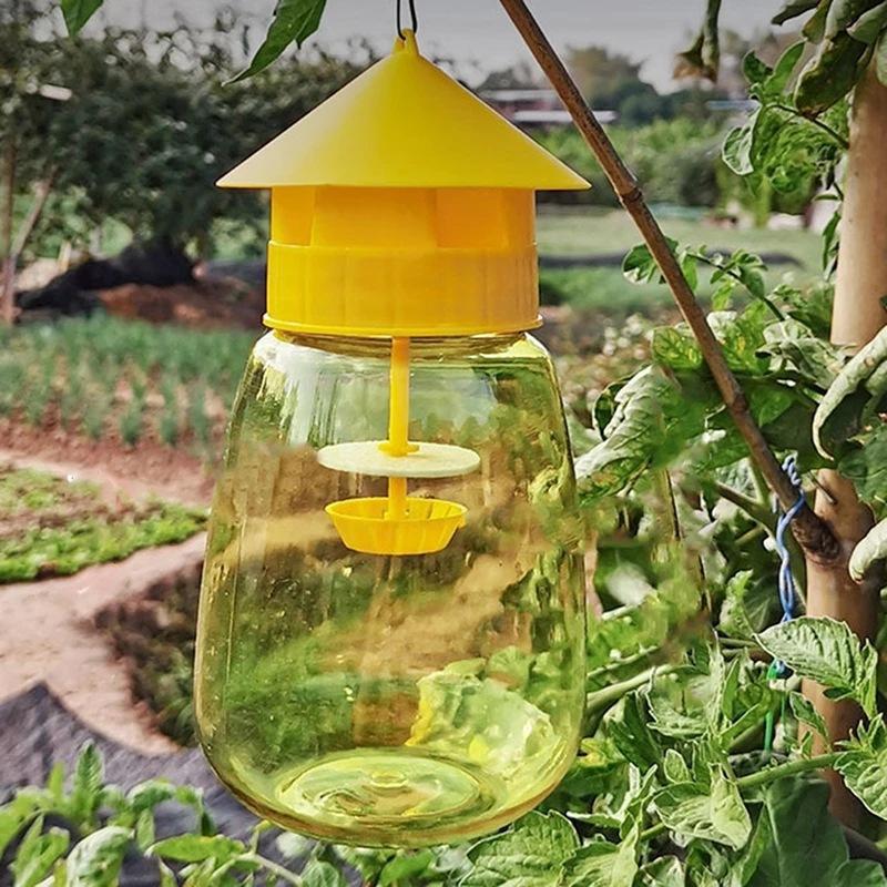 Presa de Moscas de Frutas Plástico Cazador Trampa para Drosófilas Control de Plagas — imagen 9