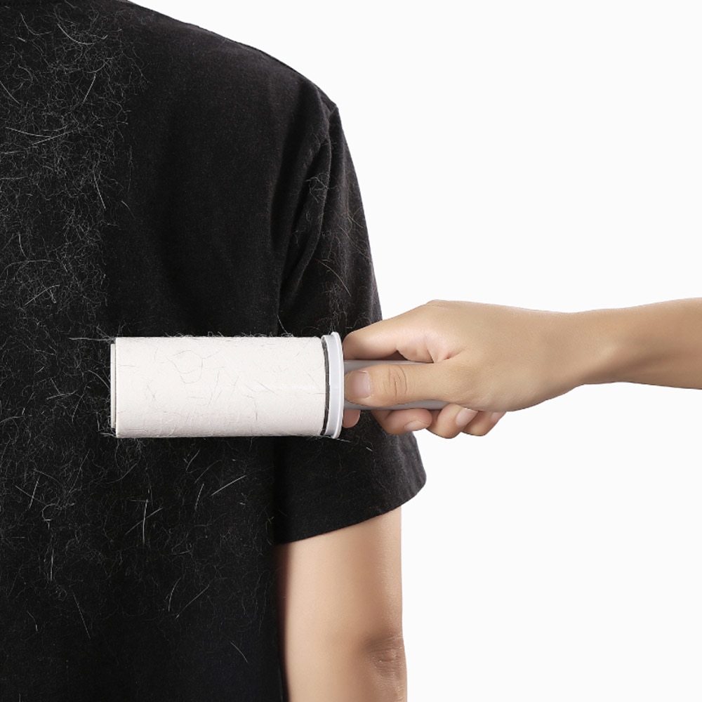 PETKIT cepillo de limpieza de pelo de mascotas con papel de rollo para eliminar pelos y lanas de perros gatos accesorios para mascotas — imagen 1