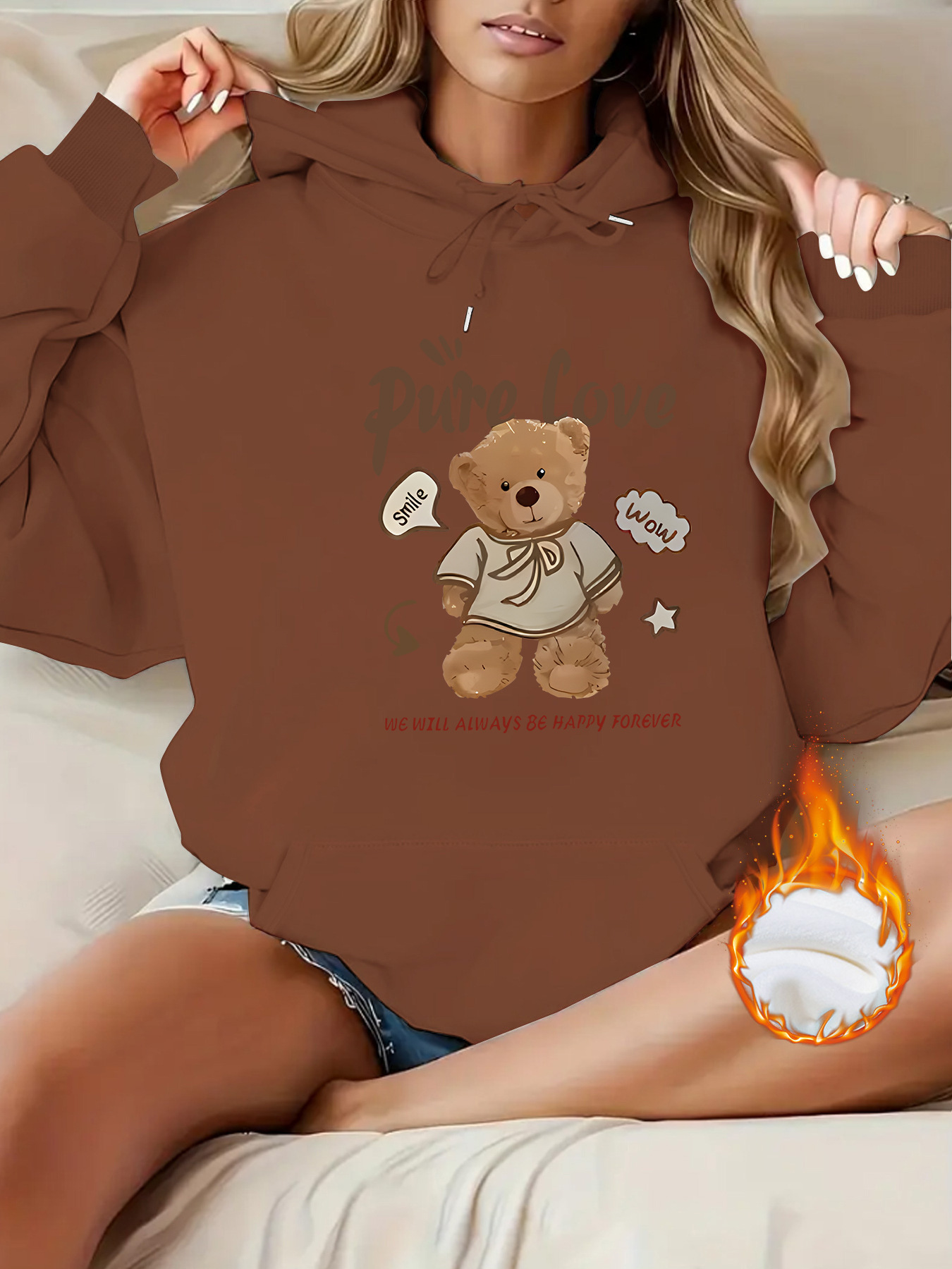 Little Bear Printed Hoodie — image 11