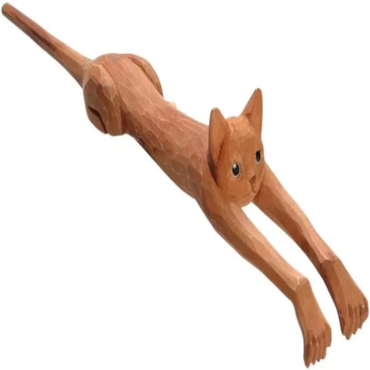 Cat Shape Back Scratcher Adult Cat Dog Pet Back Scratching Massage — image 5