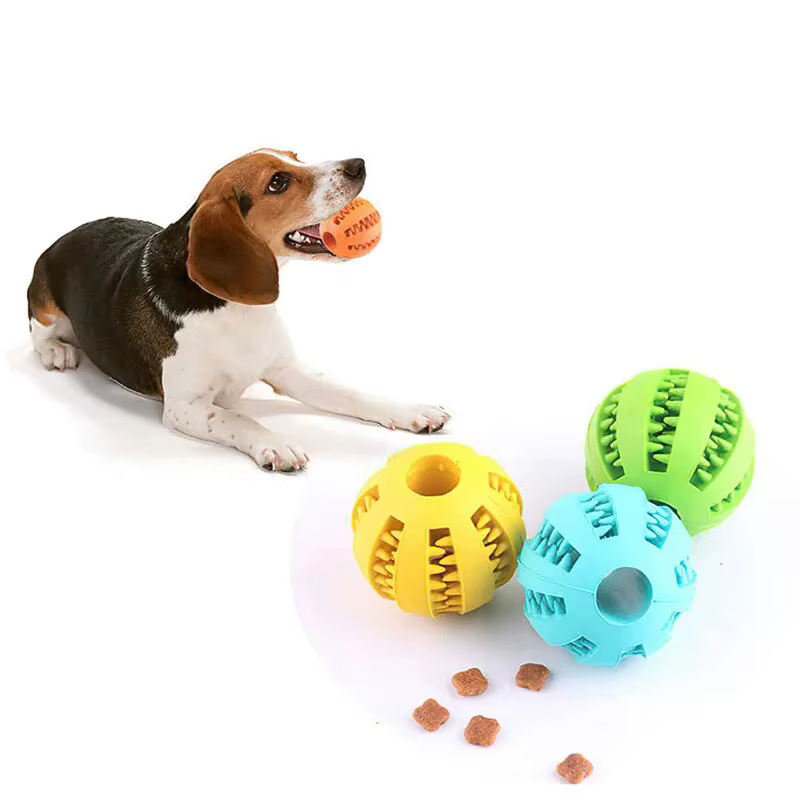 Pelota de Juguete para Perros: Resistente a Mordiscos y No Tóxico - Ideal para Cachorros, Gatos y Comida/Trozos de Alimento/Comida para Mascotas — imagen 4