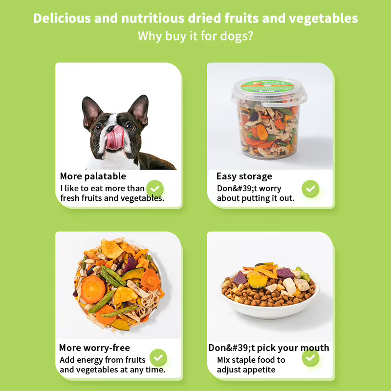 Dog snacks freeze-dried molar Rod pet Teddy Corgi small and medium-sized dogs puppy bibimbap dried vegetable — image 5