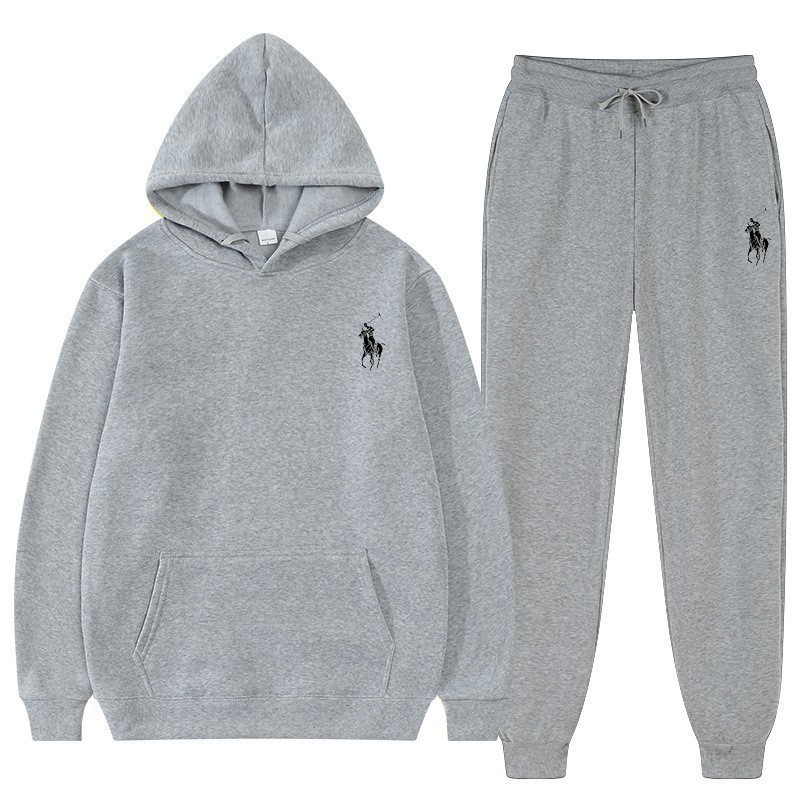Hooded Sweatshirt Set Unisex with Kangaroo Pocket — image 14