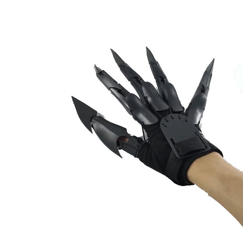 Garras de Dragón Negro - Manos Flexibles y Cambiables para Juegos de Halloween, Accesorios de Terror y Fantasía — imagen 3