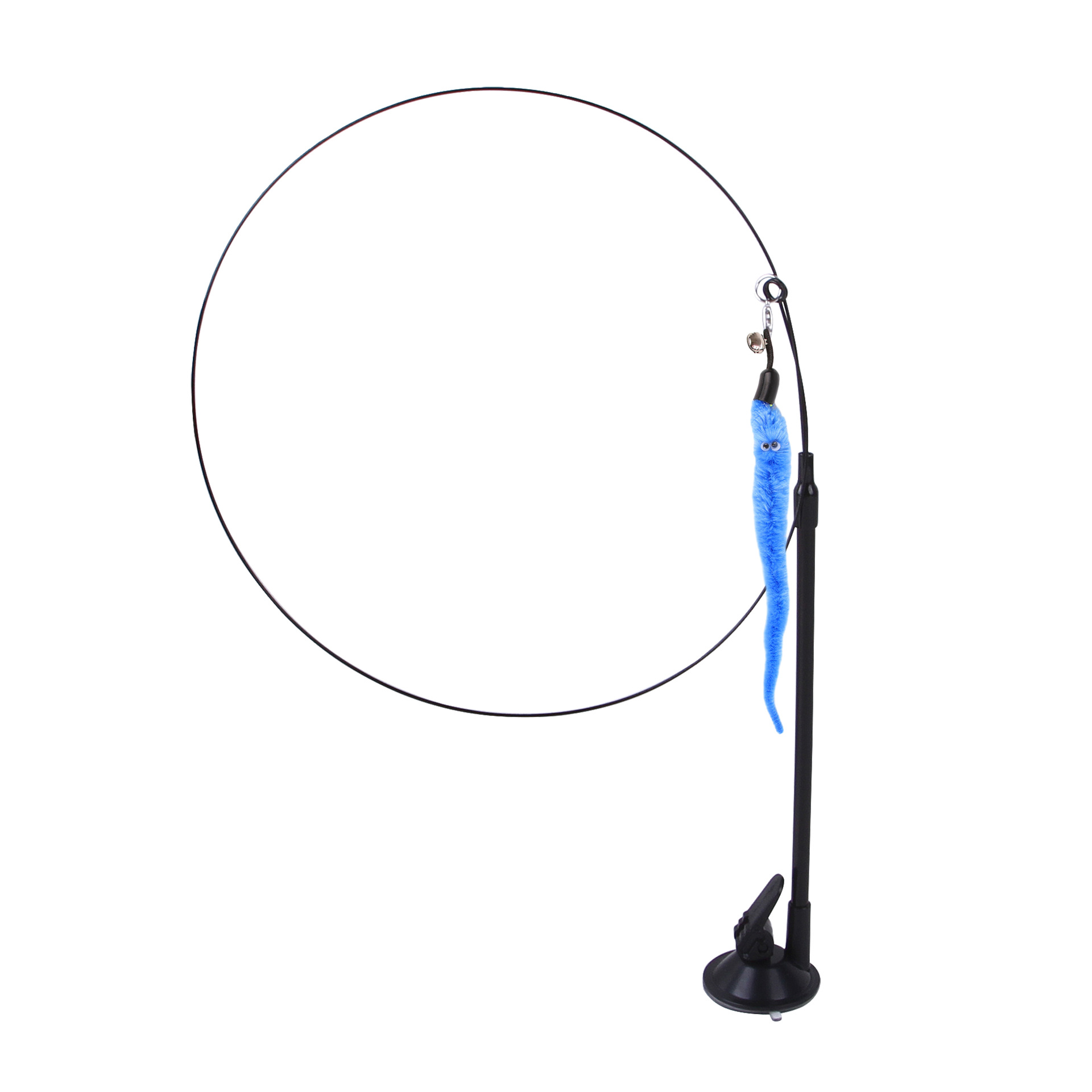 Palito de juguete para gatos con sujeción por cable de acero, intercambiable y con varias cabezas — imagen 17