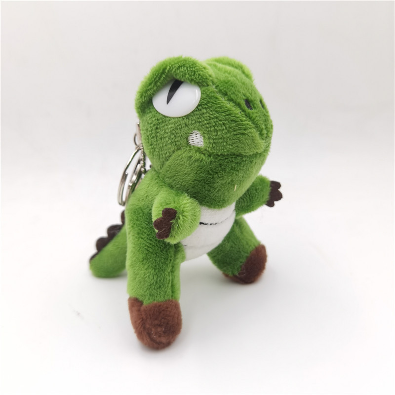 Small Dinosaur Pendant Schoolbag Doll The Same Dinosaur Key Chain Accessories Plush Toys Clothing Accessories — image 5