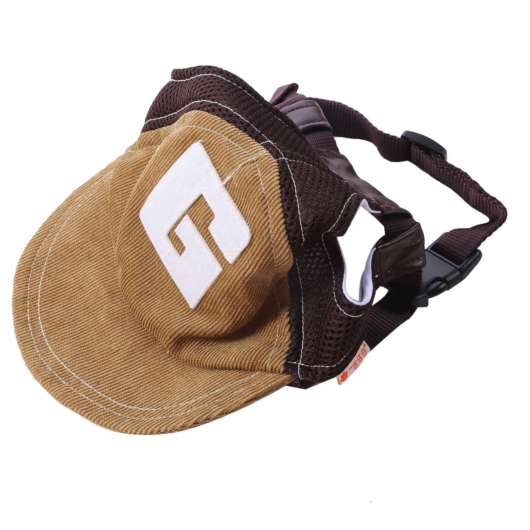 Sombrero de Sol con Diseño de Perro G, Sombrero para Viajes de Primavera y Otoño, Protección Solar Exterior con Ventilación en Malla, Gorra de Béisbol Temática Mascotas — imagen 7