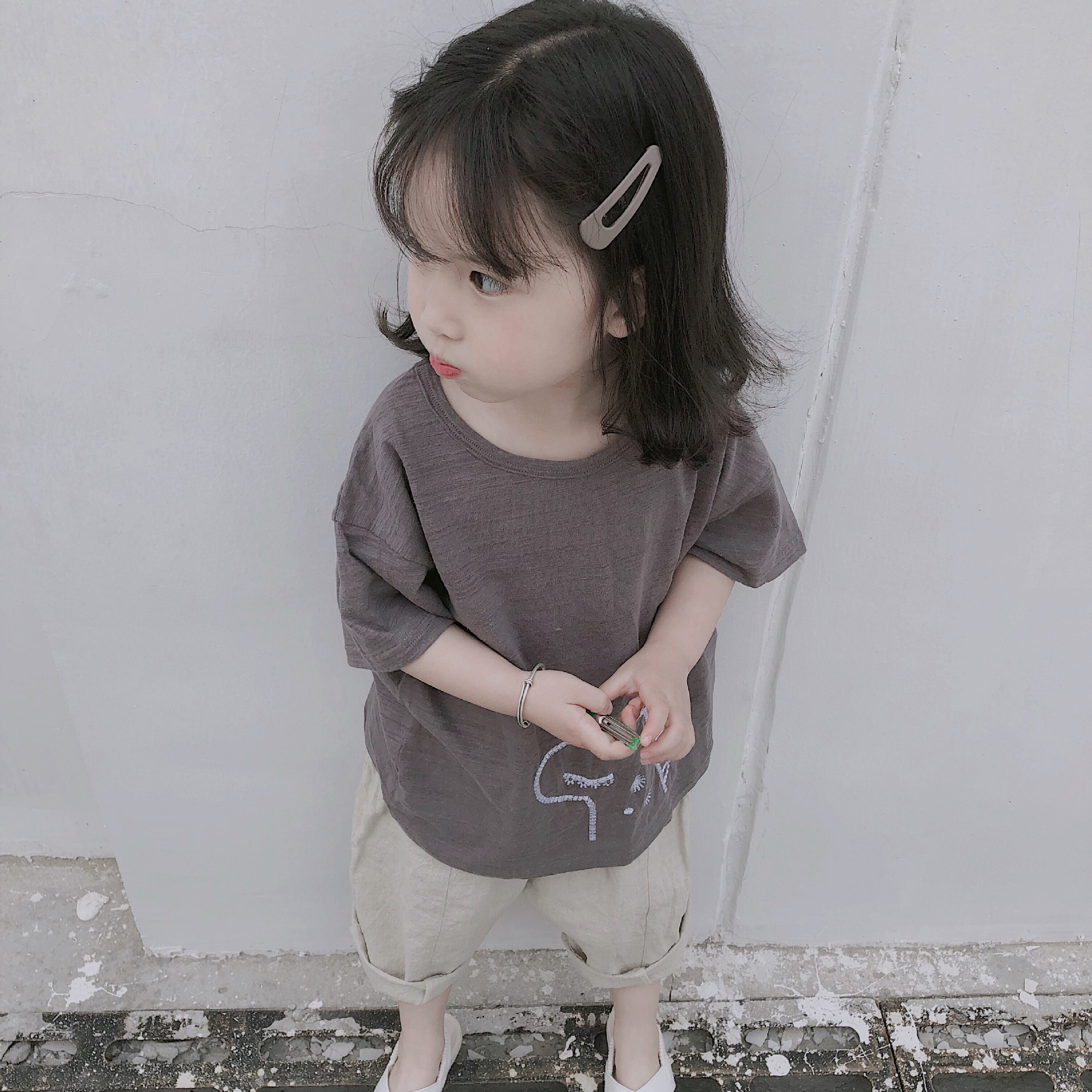 Deer Embroidered T-shirt for Children — image 3