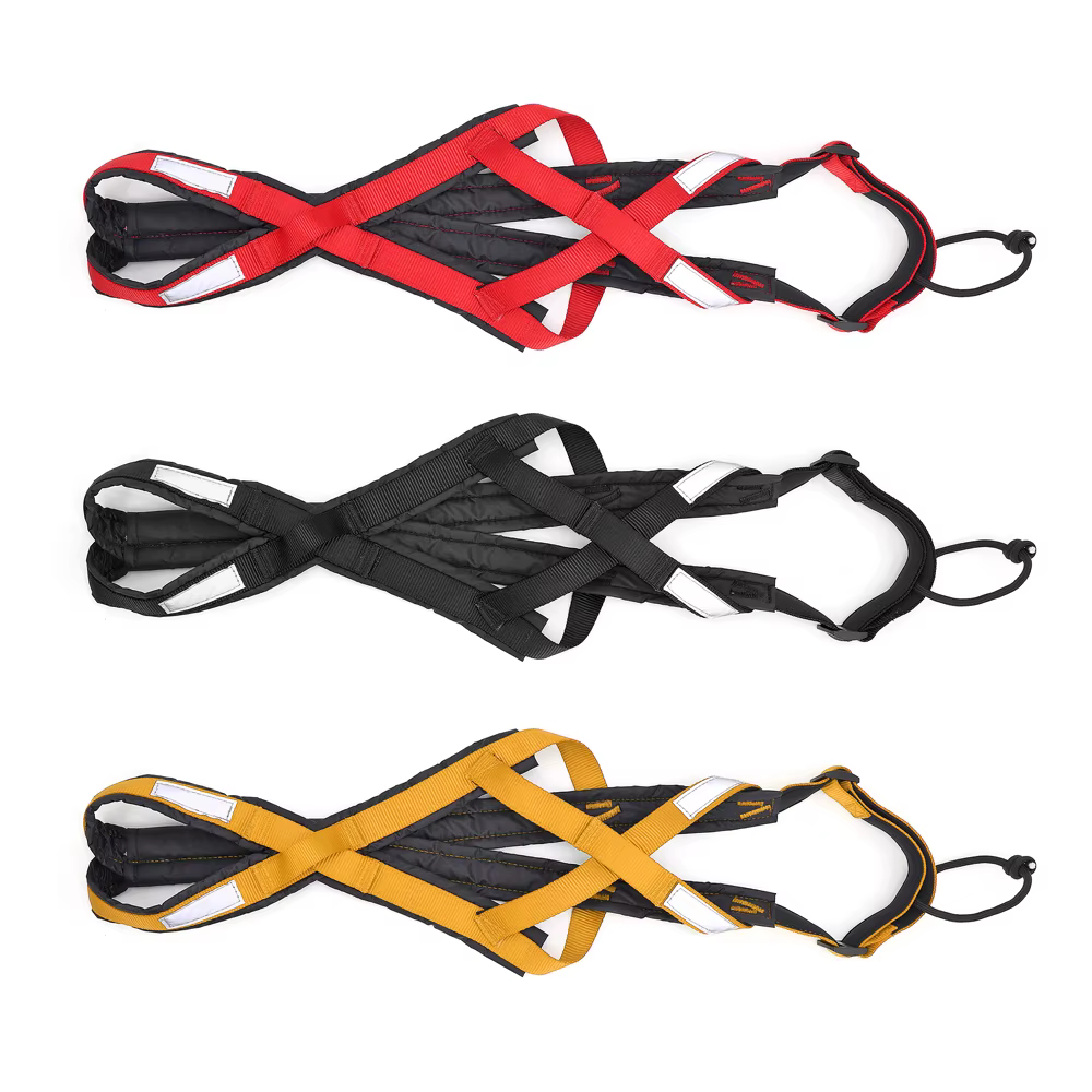 Dog Sled Harness Pet Weight Pulling Sledding Harness Mushing X Back Harness For Large Dogs Husky Canicross Skijoring Scootering — image 3
