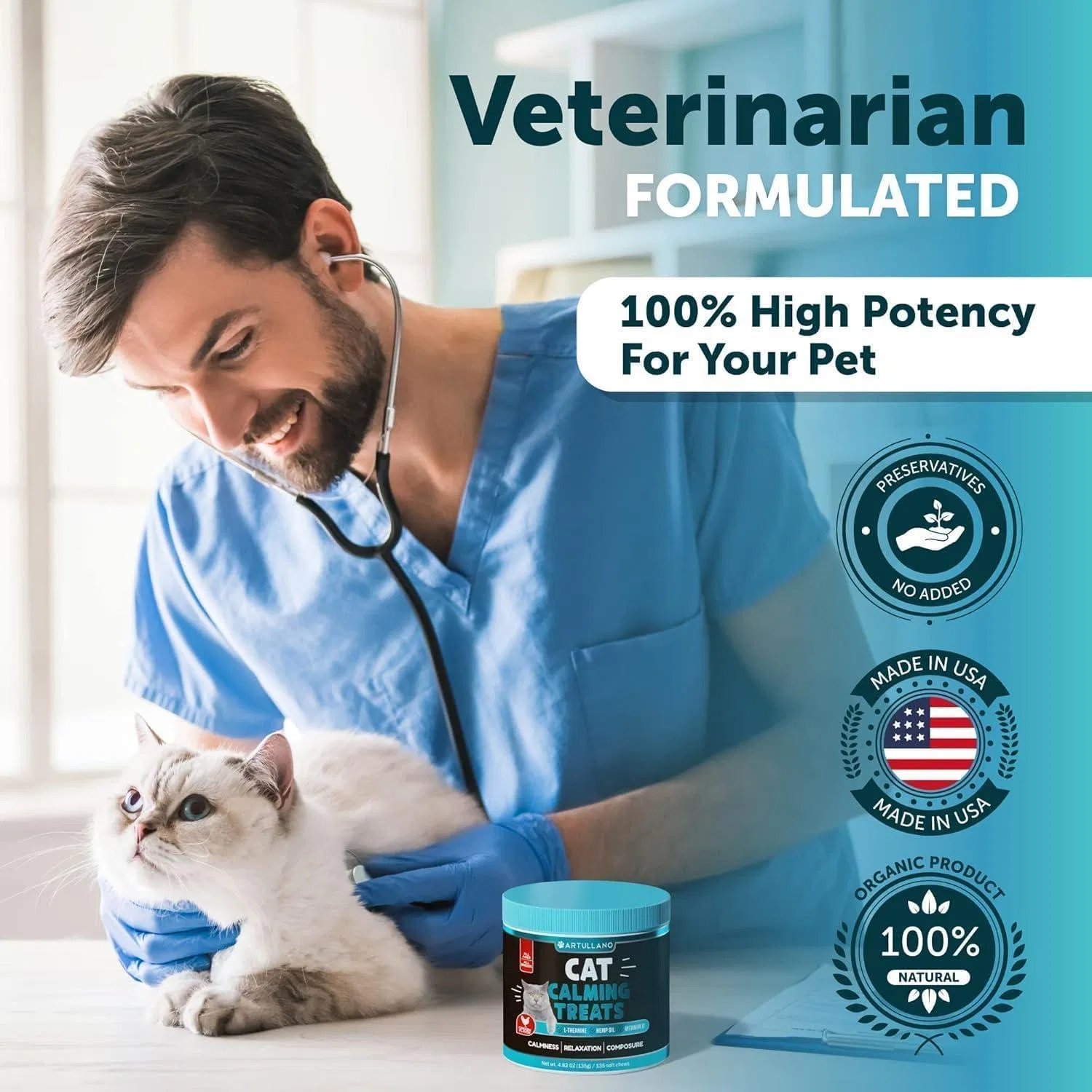 Tratamientos para Gatos con CBD: Alivio del Estrés y Ansiedad para Felinos — imagen 3