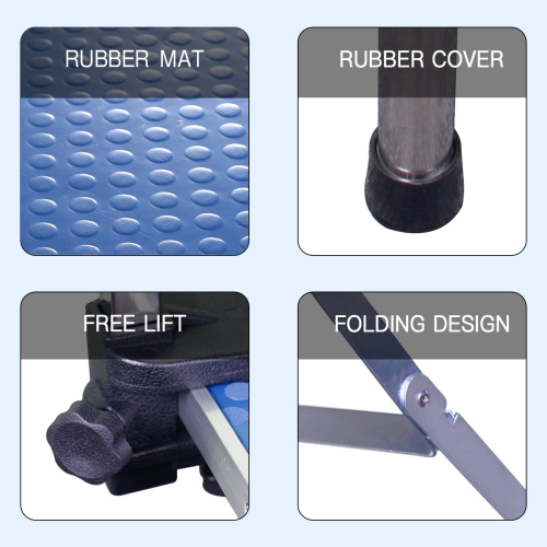 Mesa de Peluquería Plegable de 36 Pulgadas para Perros y Mascotas, Mesa de Aseo Ultra Resistente de Acero Inoxidable para Perros y Gatos — imagen 7