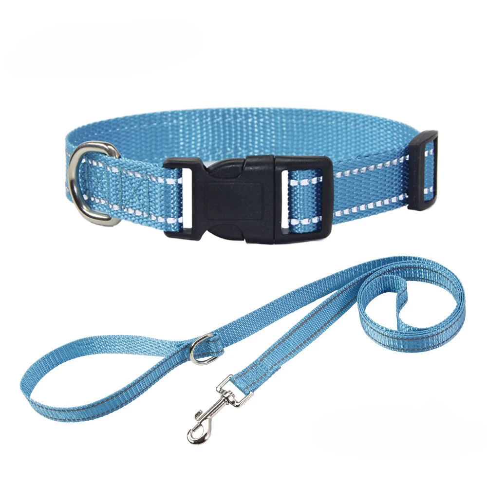 Conjunto de Cuello y Correa para Perros en Nylon - Accesorios para Mascotas Pequeñas, Medianas y Grandes — imagen 16
