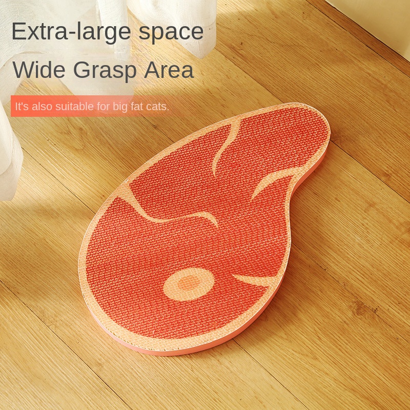 Creative New Design Steak Corrugated Cat Scratcher, Cat Claw Sharpening Rest Toy, Anti-Scratch Wall-Mounted Standing Cat Toy — image 4