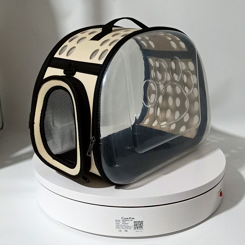 Pet Portable Carrying Bag Transparent Crossbody Foldable Cat Bag Pet Backpack Dog Universal Travel Bag Breathable Box — image 4