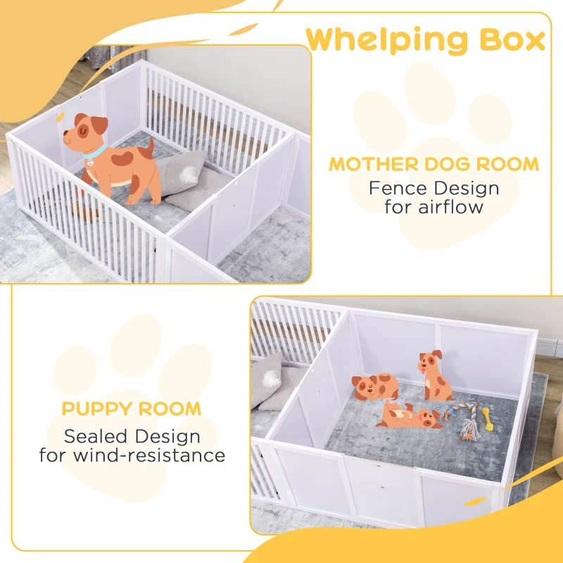 Caja de Parto para Perros Diseñada para el Confort del Madre — imagen 9