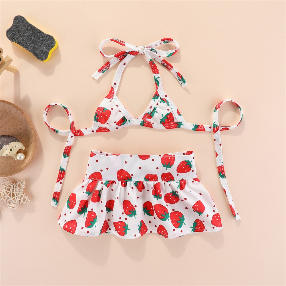 Conjunto de ropa de verano para mascotas - Vestido de baño con muñeco de playa para gatos y perros — imagen 4