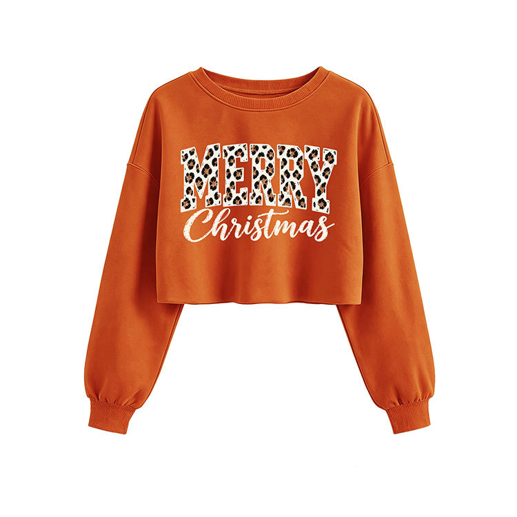 Leopard font long sleeved sweatshirt — image 2