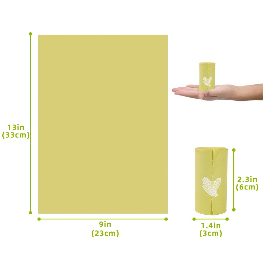 Corn starch based biodegradable pet garbage bags — image 9