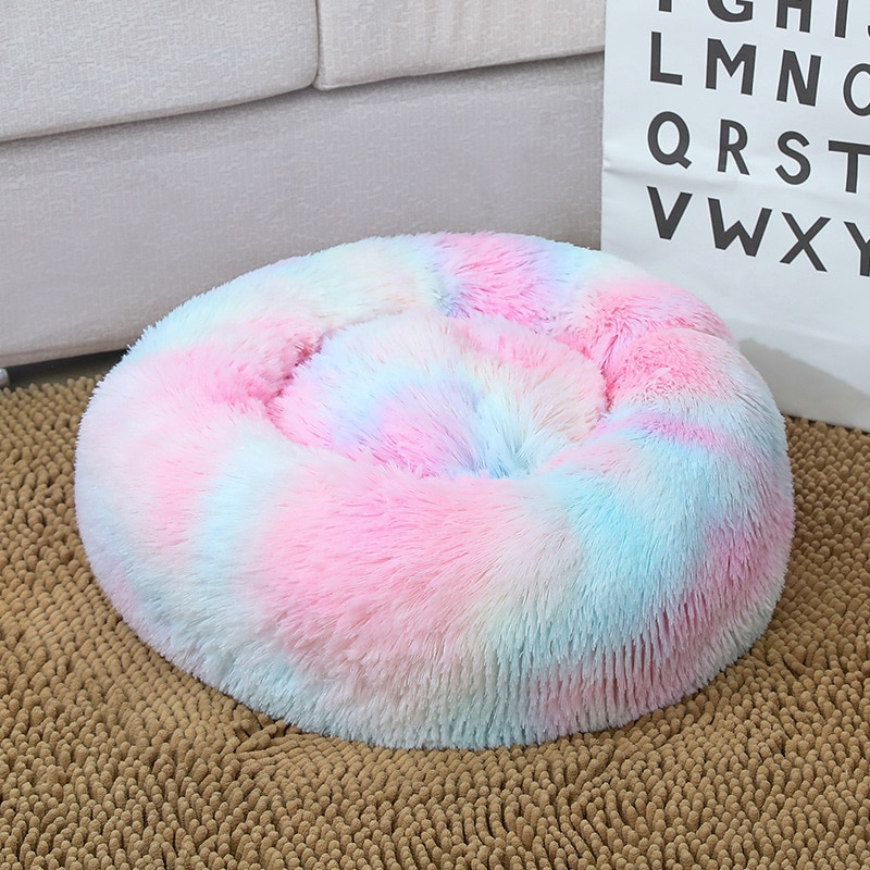 Pet Nest Warm Soft Plush Sleeping Bed Pad Kennel Breathable Dog Cat House Pet Bed Dog house Animals Supplies — image 2