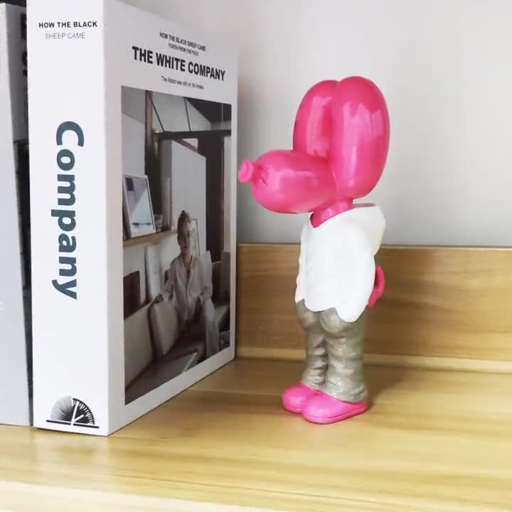 Perro de Globo en Estilo Nórdico, Figura Decorativa de Resina para Interiores — imagen 1