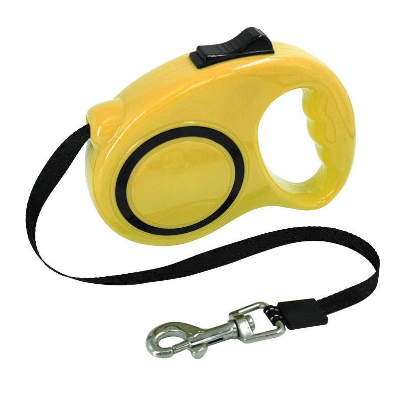 Pet Automatic Telescopic Traction Rope Black Circle Candy Colored Dog Traction Device Portable Dog Rope Dog Chain — image 9