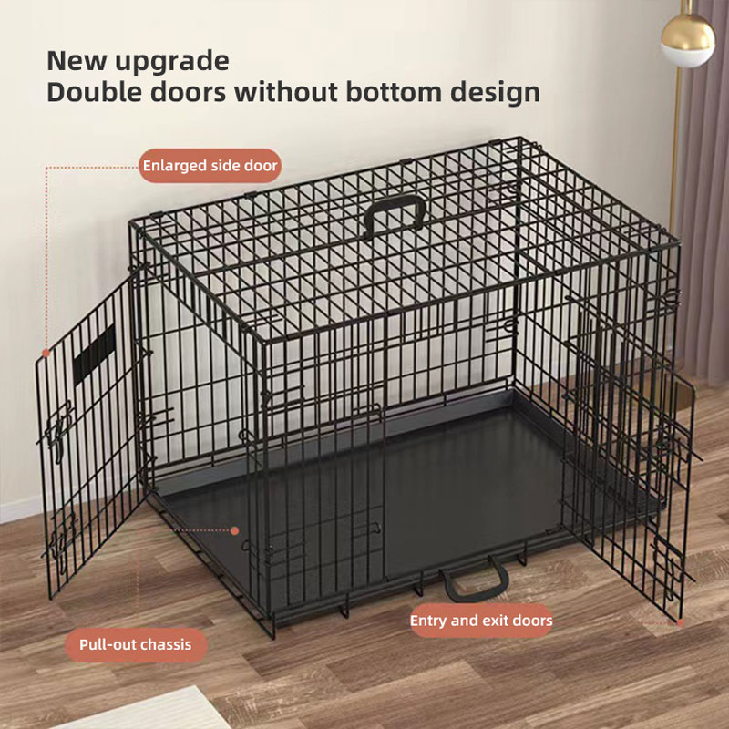 Simple Good-Looking Dog Cage Cat Cage Pet Cage Wire Cage In Medium And Large Thick Cat Villa Pet Litter — image 5