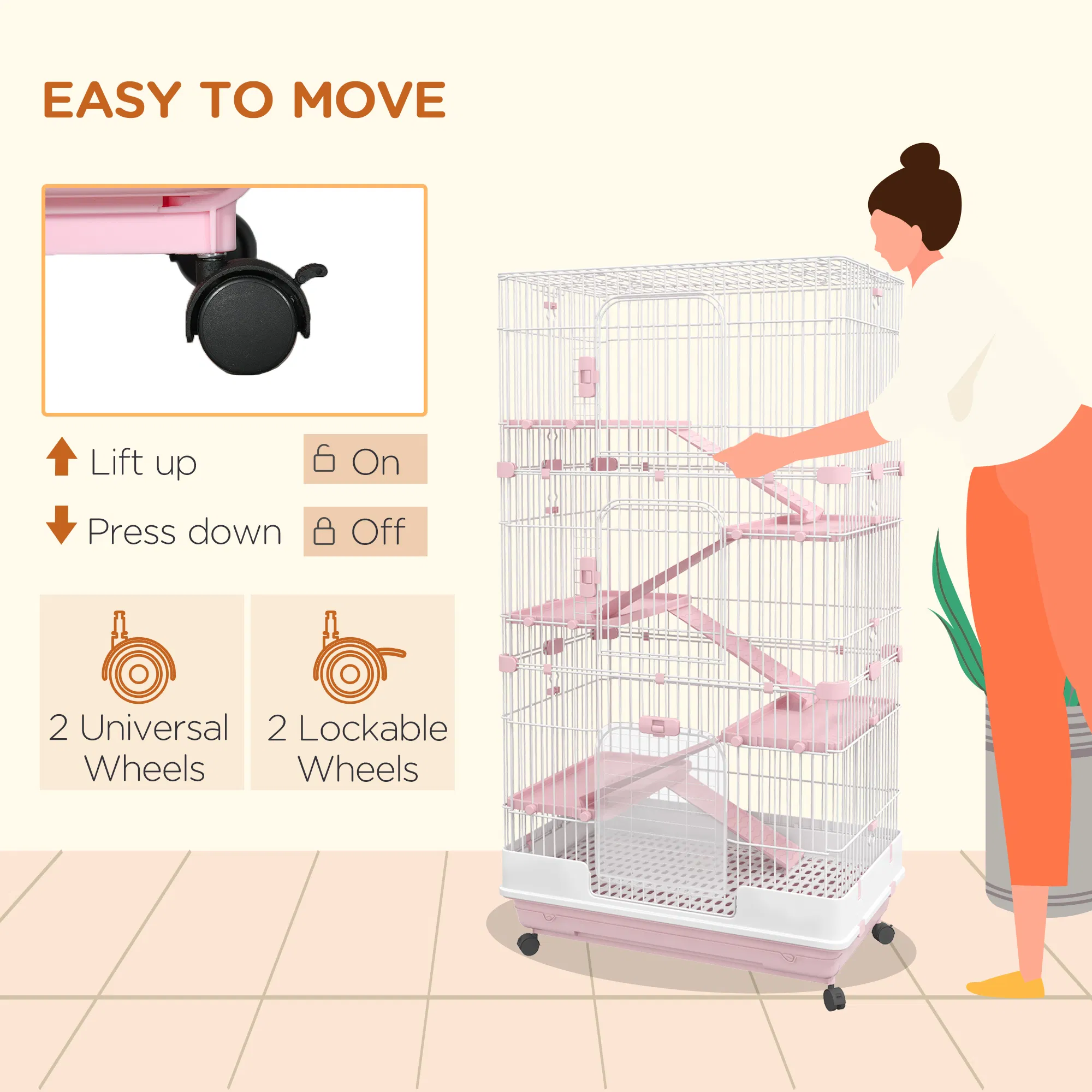 Small Animal Playpen Cage — image 3