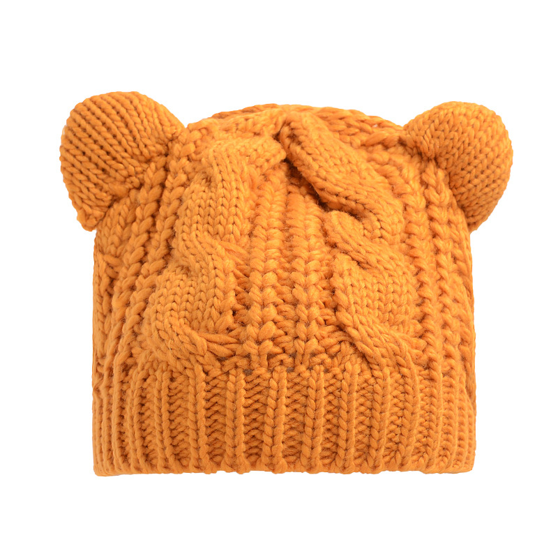 Chaqueta de Pelo de Gato con Orejas 3D Hecha a Mano para Invierno — imagen 6