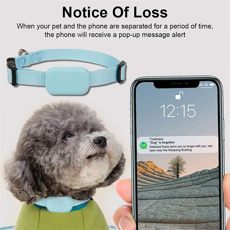 Real-Time GPS Pet Tracker: Long-Range Waterproof Collar with Activity Alert, Anti-Loss Finder Compatible with Apple Find My — image 11