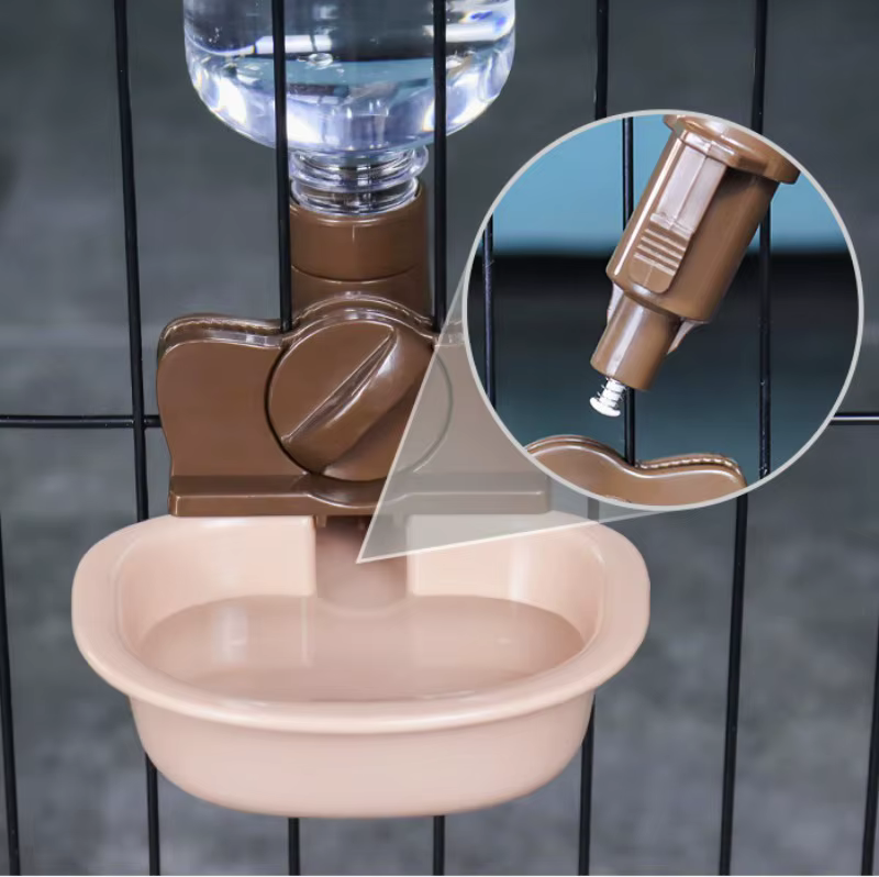 Bolsa de Agua Automática para Mascotas Colgada para Gatos y Perros Comedor de Alimento para Cámaras Acogidas sin Gotas de Agua Bolsa de Beber para Mascotas Sin Derrames — imagen 5