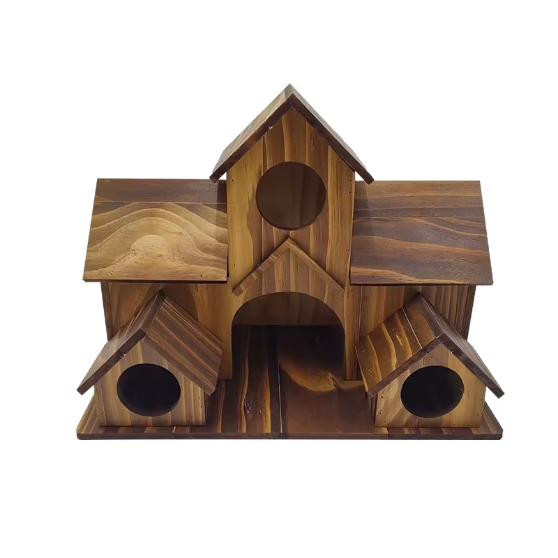 Casas de Pájaros Casa Grande para Jardín Patio Trasero Decoración Manual para Mirlos, Zorzales y Cardenales Azules — imagen 5