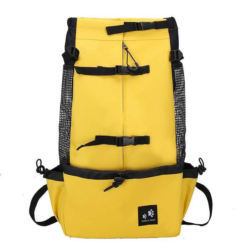 Mochila de Viaje para Perros con Visera Mediana y Grande - Transpiración, Respirable y Lavable para Excursiones Al Aire Libre — imagen 10