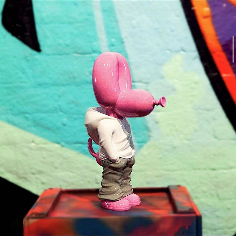 Perro de Globo en Estilo Nórdico, Figura Decorativa de Resina para Interiores — imagen 3