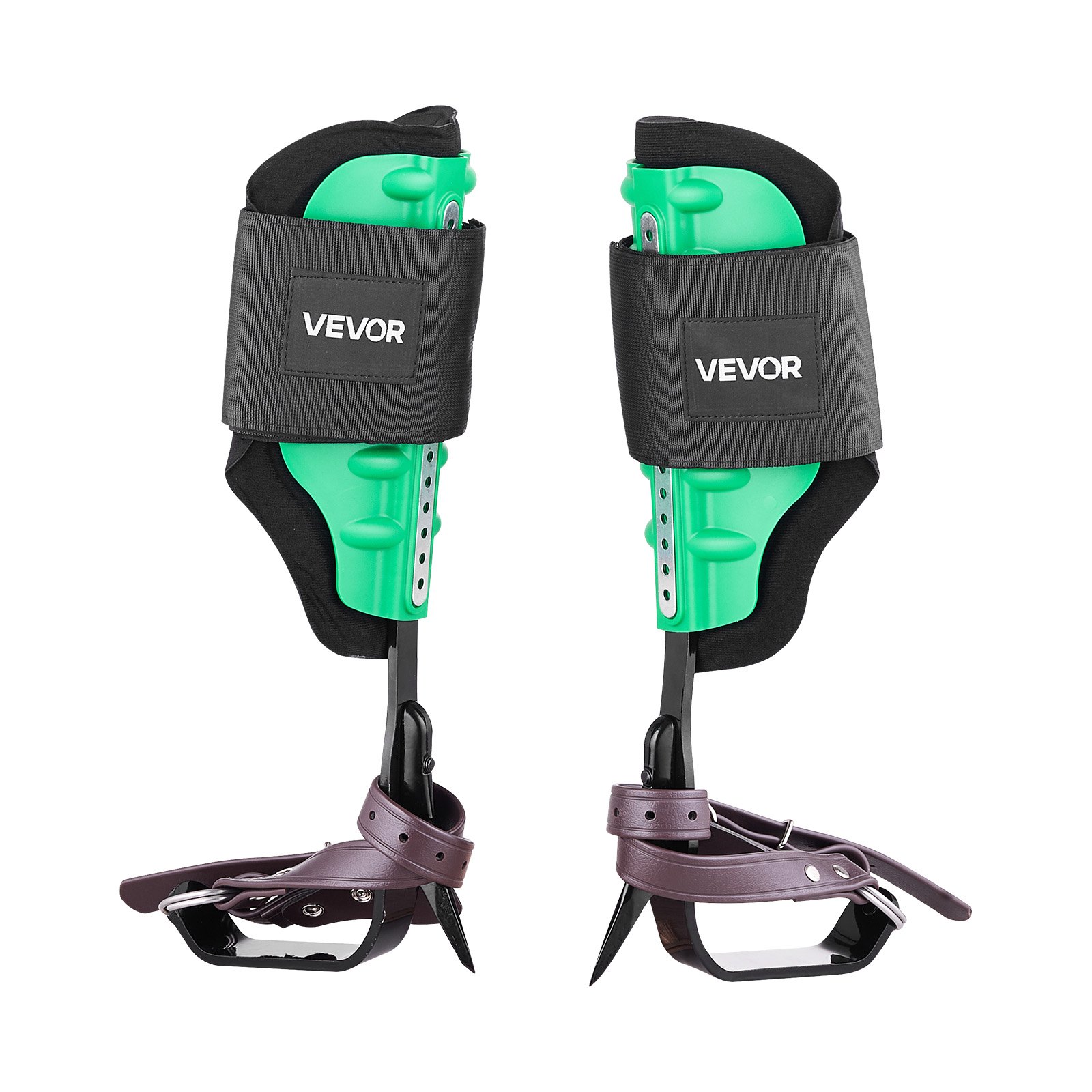 Tree Climbing Spikes Set, Height-Adjustable Tree Climbing Gear With Straps & Spike Protectors, 350 Lbs Load Capacity, Heavy Duty Steel Climb Spurs Arborist Equipment For Fruit Picking Hunting — imagen 1