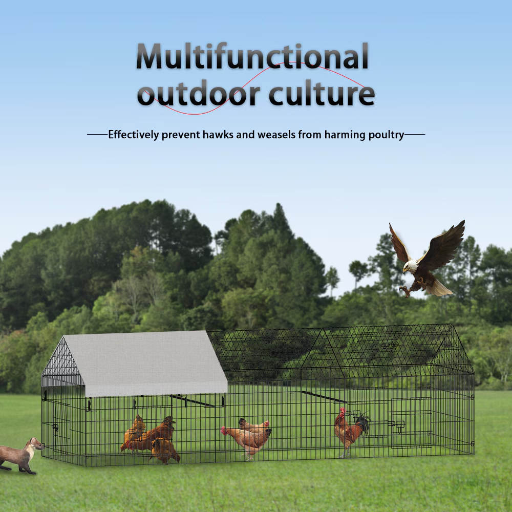 Cubo para Gallinas de Granja Exterior en Metal — imagen 3