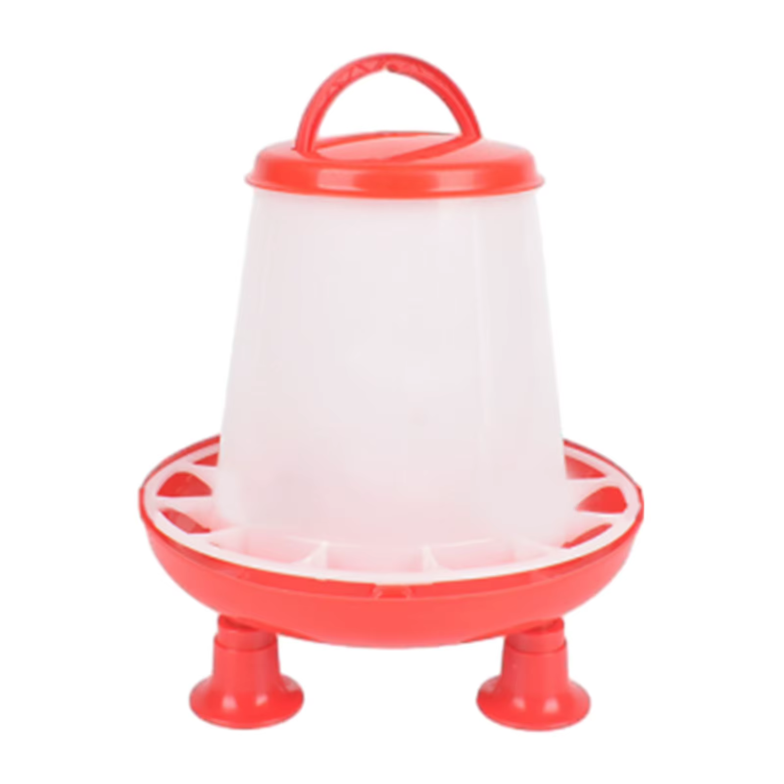 Alimentador de Gallinas, Cubeta Automática de Alimentación para Pájaros, Gran Capacidad, Dispensador de Alimento para Paloma, Loro, Codorniz, Gallina, Pato — imagen 1