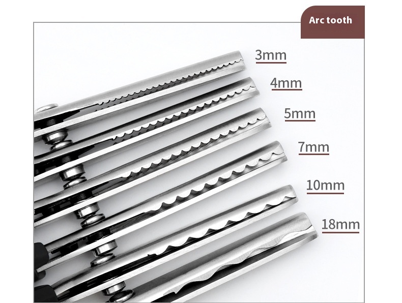 Tijeras de Corte para Perros con Dientes Serrados, Manuales y Artísticas — imagen 5