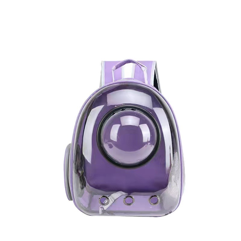 Transparent Cat Bag New Portable Space Capsule Pet Bag Breathable Double Shoulder Cat Backpack — image 7
