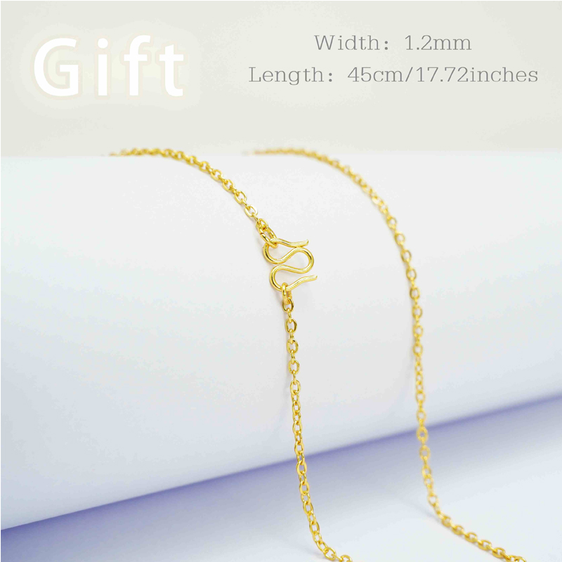 Joyería de Oro 24k, Collar Ouroboros Dragón Comiendo Su Propia Cola, Símbolo Antiguo del Infinito, Colgante de Doble Cara — imagen 7