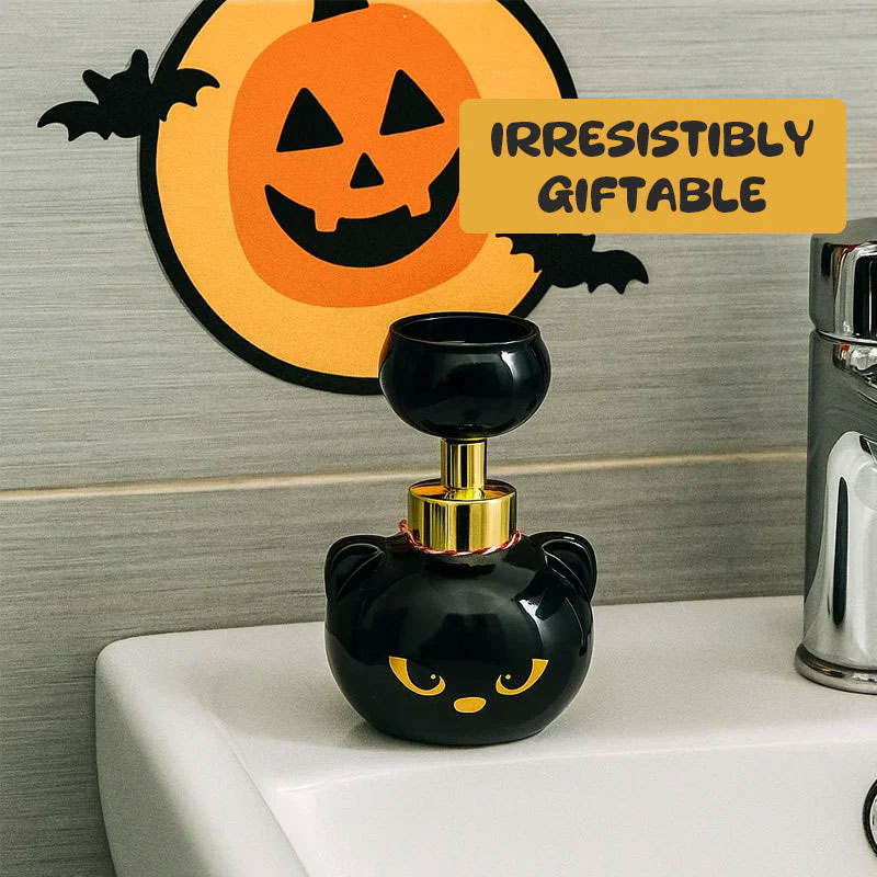 Cute Cat Paw Foam Soap Dispenser. Flower-shaped, funny. Cat lover gift for bathroom/kitchen — image 7