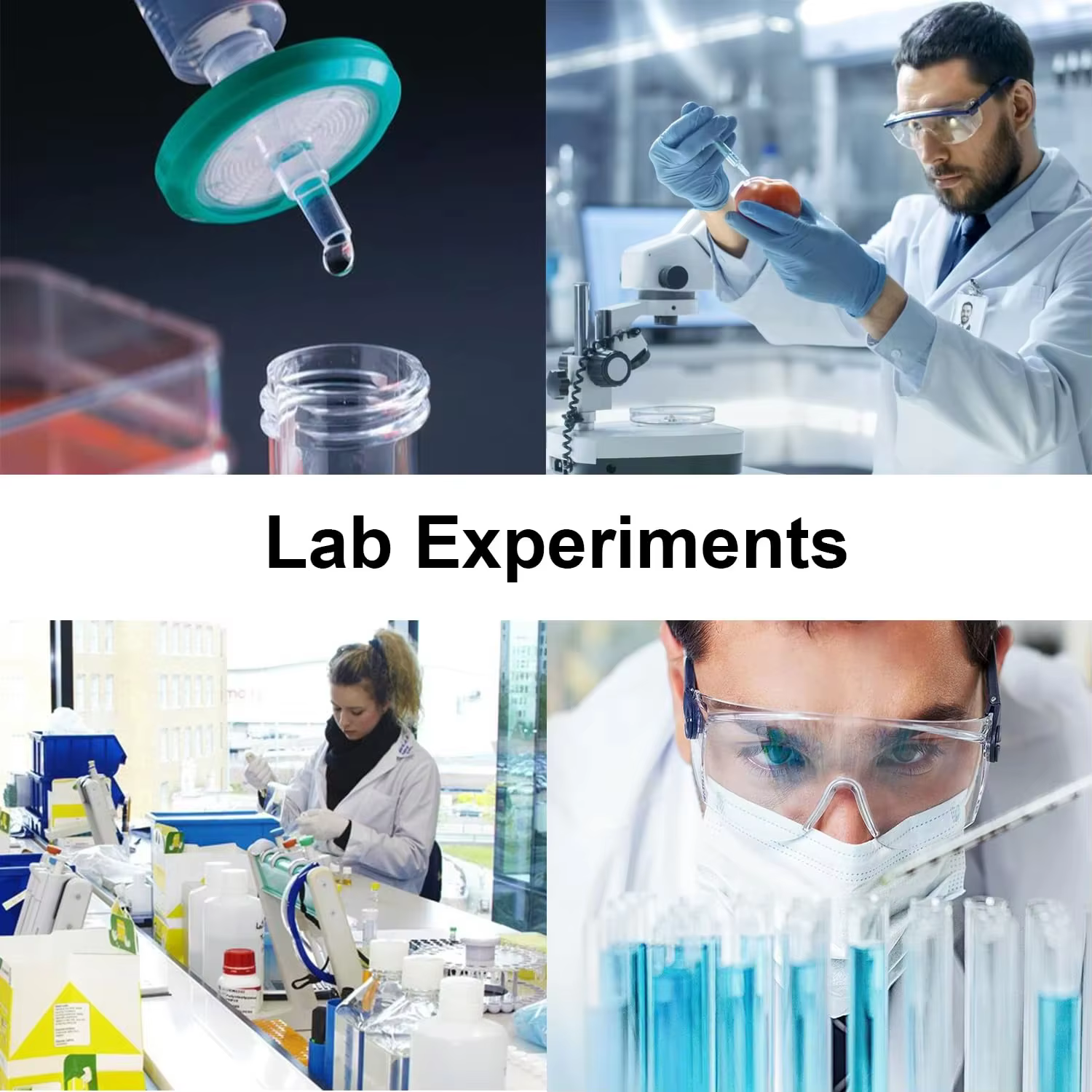 Paquete de 25 Jeringas Desechables Luer Lock de 3ml con Aguja de Acero Inoxidable, Empacadas Individualmente y Selladas, para Mascotas, Animales de Granja, Laboratorio, Herramientas de Jeringa con — imagen 3
