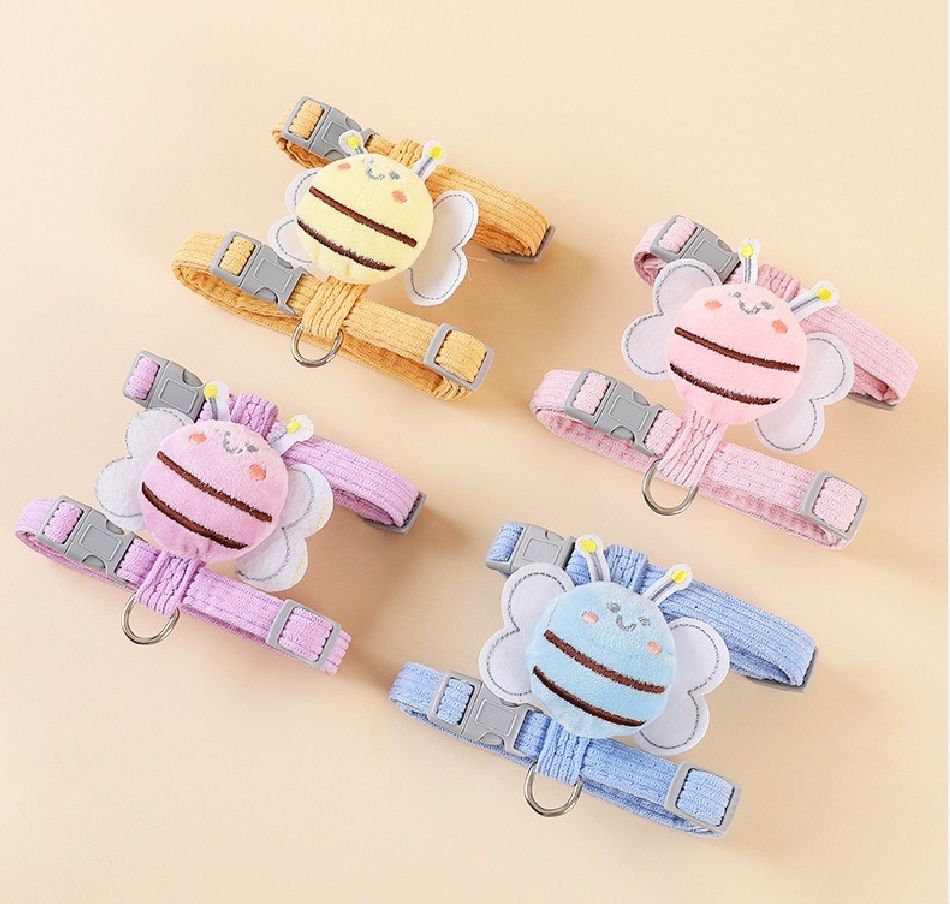 Arnés de Gato Pequeño con Alas Decorativo para Caminar Con Cuerda de Trazo — imagen 1