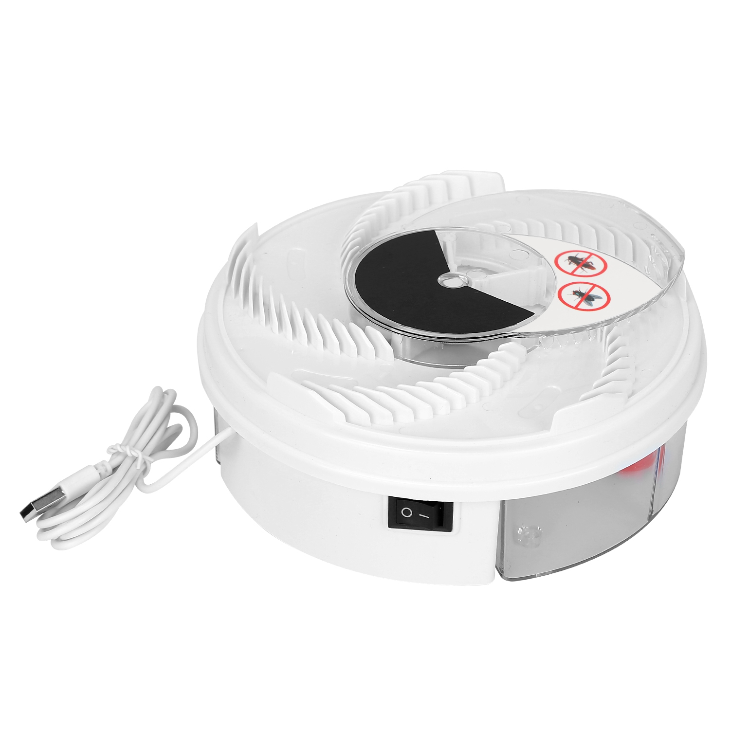 Presa Eléctrica Automática de Moscas con Brazo Rotativo, Repelente de Insectos para Hogar y Restaurante — imagen 12