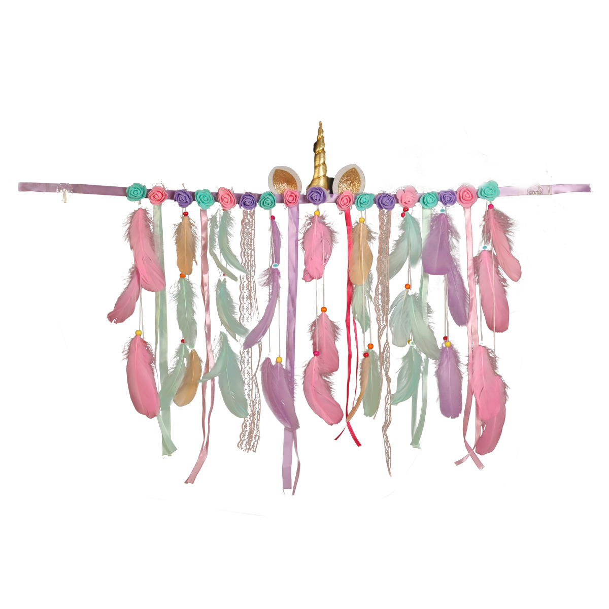 Fresh Girl Room Unicorn Veil Decoration Pendant Homestay Decoration Pendant Classmate Birthday Gift — image 5